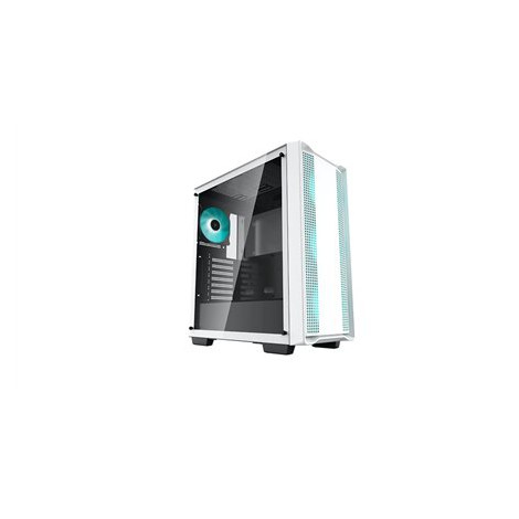 Deepcool | Fits up to size "" | MID TOWER CASE | CC560 | Side window | White | Mid-Tower | Power supply included No | ATX PS2